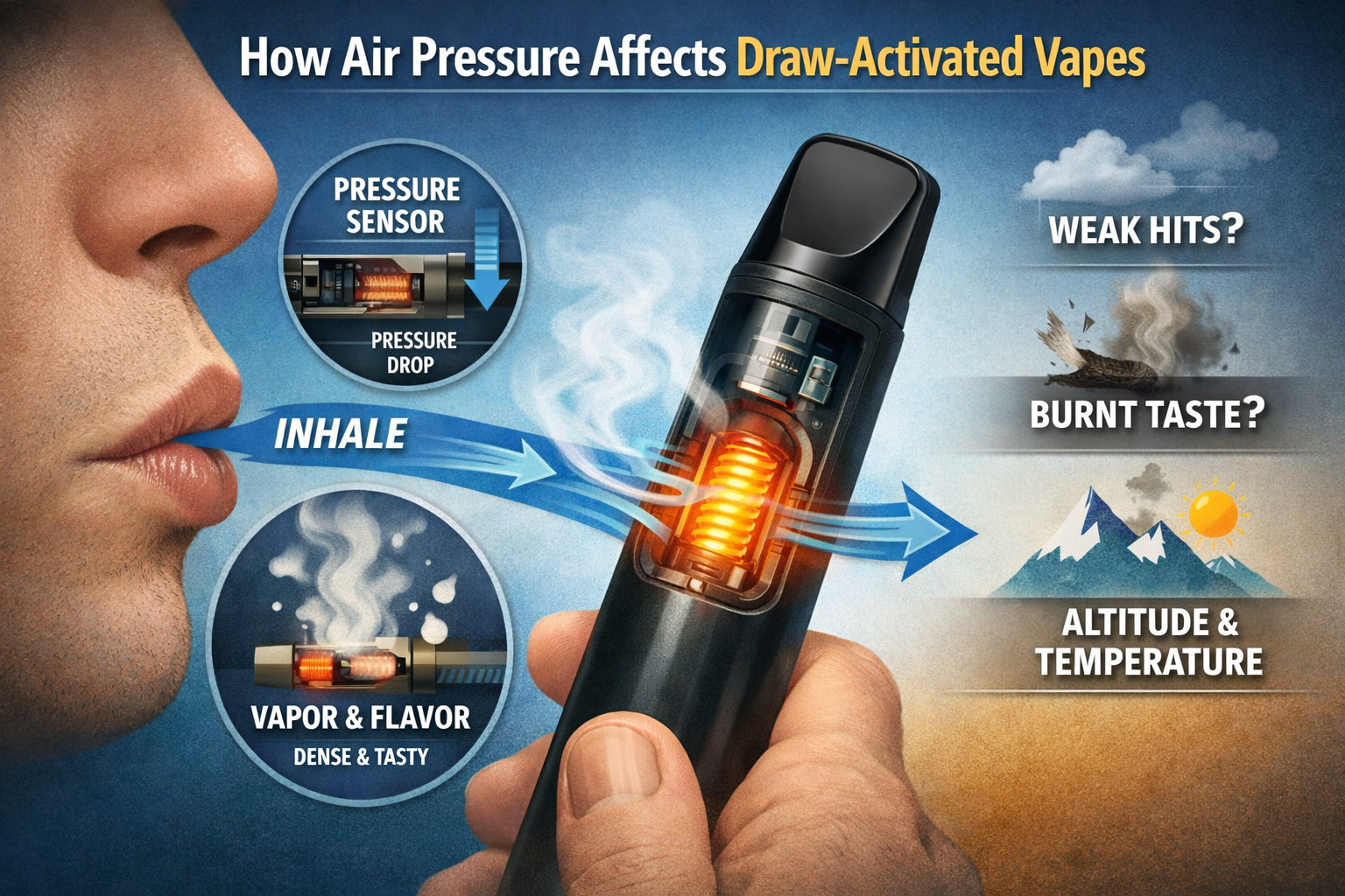 What Role Does Air Pressure Play in Draw-Activated Vapes? vapeorder.in What Role Does Air Pressure Play in Draw-Activated Vapes? vapeorder.in
