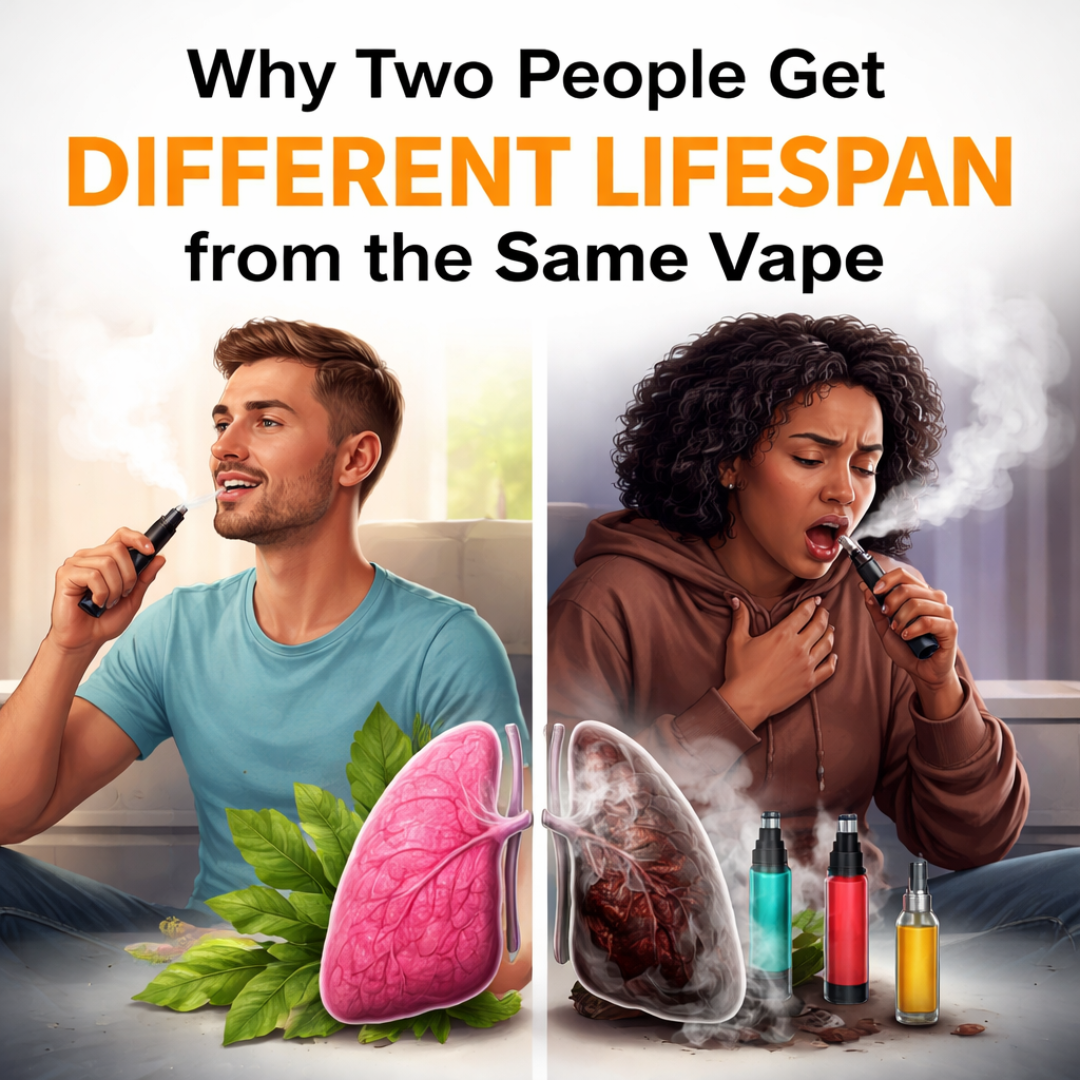 Why Two People Get Different Lifespan from the Same Vape  vapeorder.in