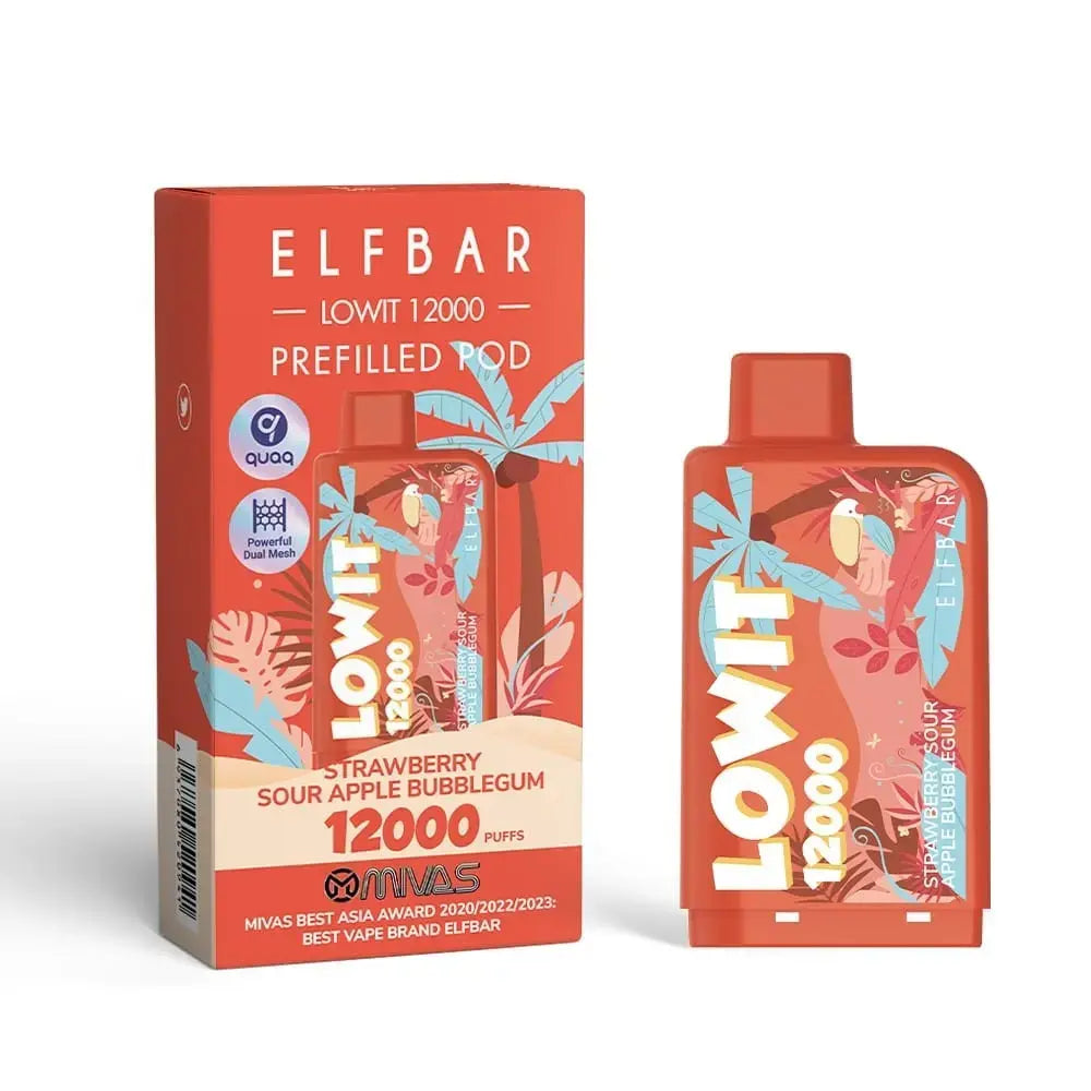 elfbar lowit pod LOWIT 5500 PUFFS BY ELF BAR (WHOLESALE AVAILABLE) - Vape Vandal main image 1