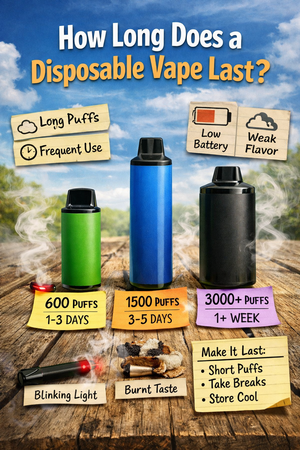 How Long Does a Disposable Vape Last