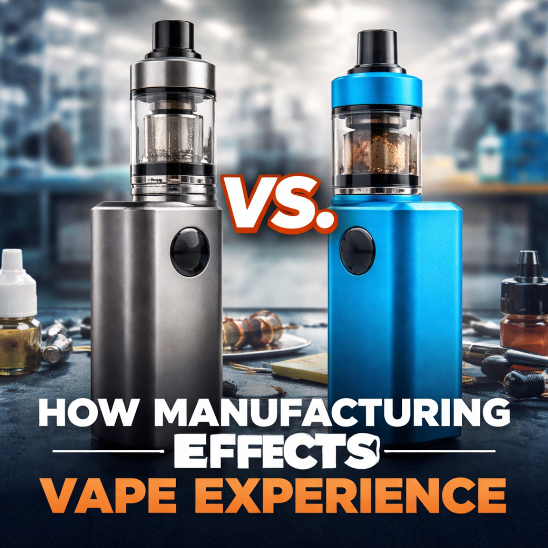 How Manufacturing Differences Impact Vape Experience