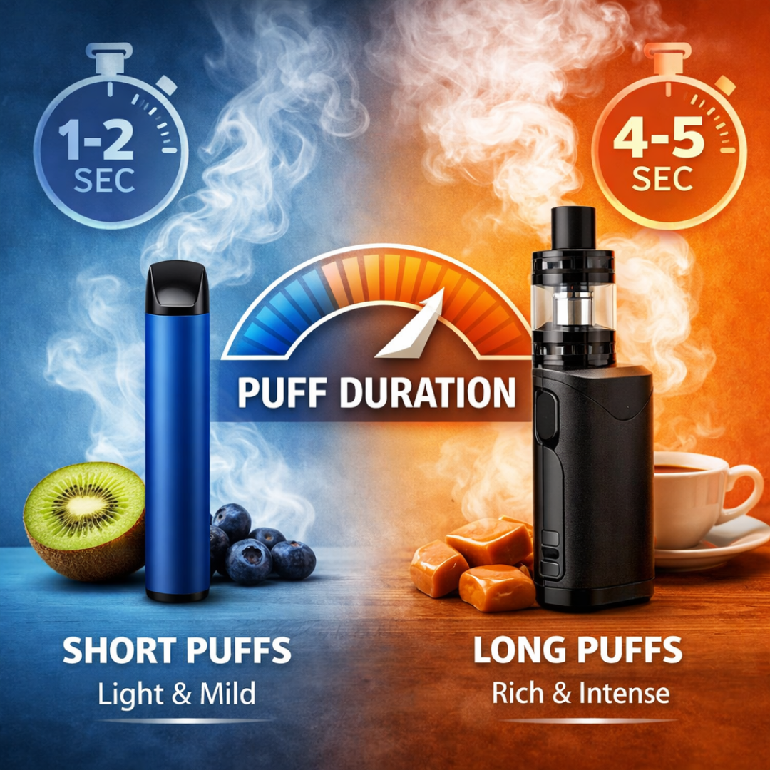 How Puff Duration Changes the Overall Experience