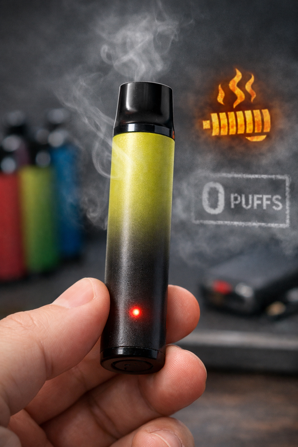 How to know when a disposable vape is empty