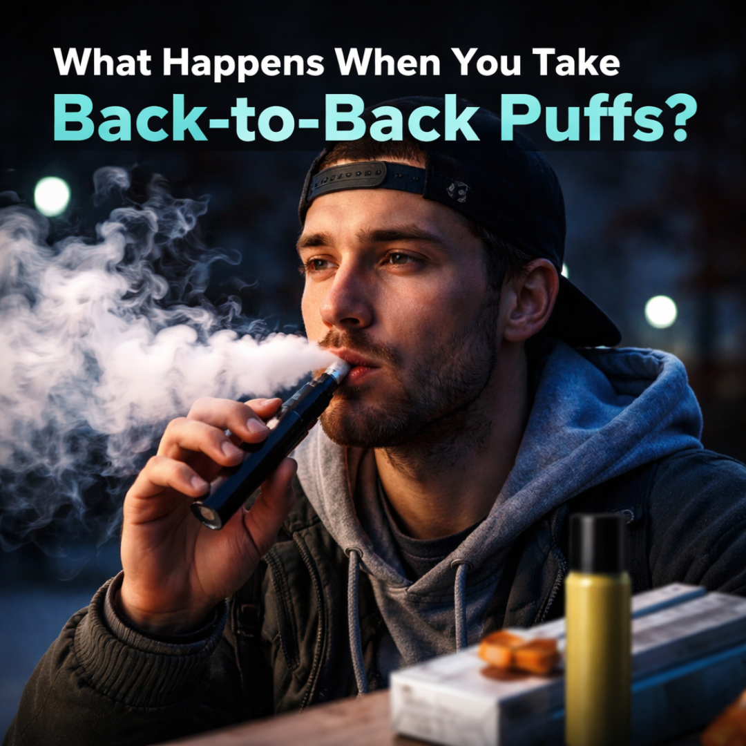 What Happens When You Take Back-to-Back Puffs
