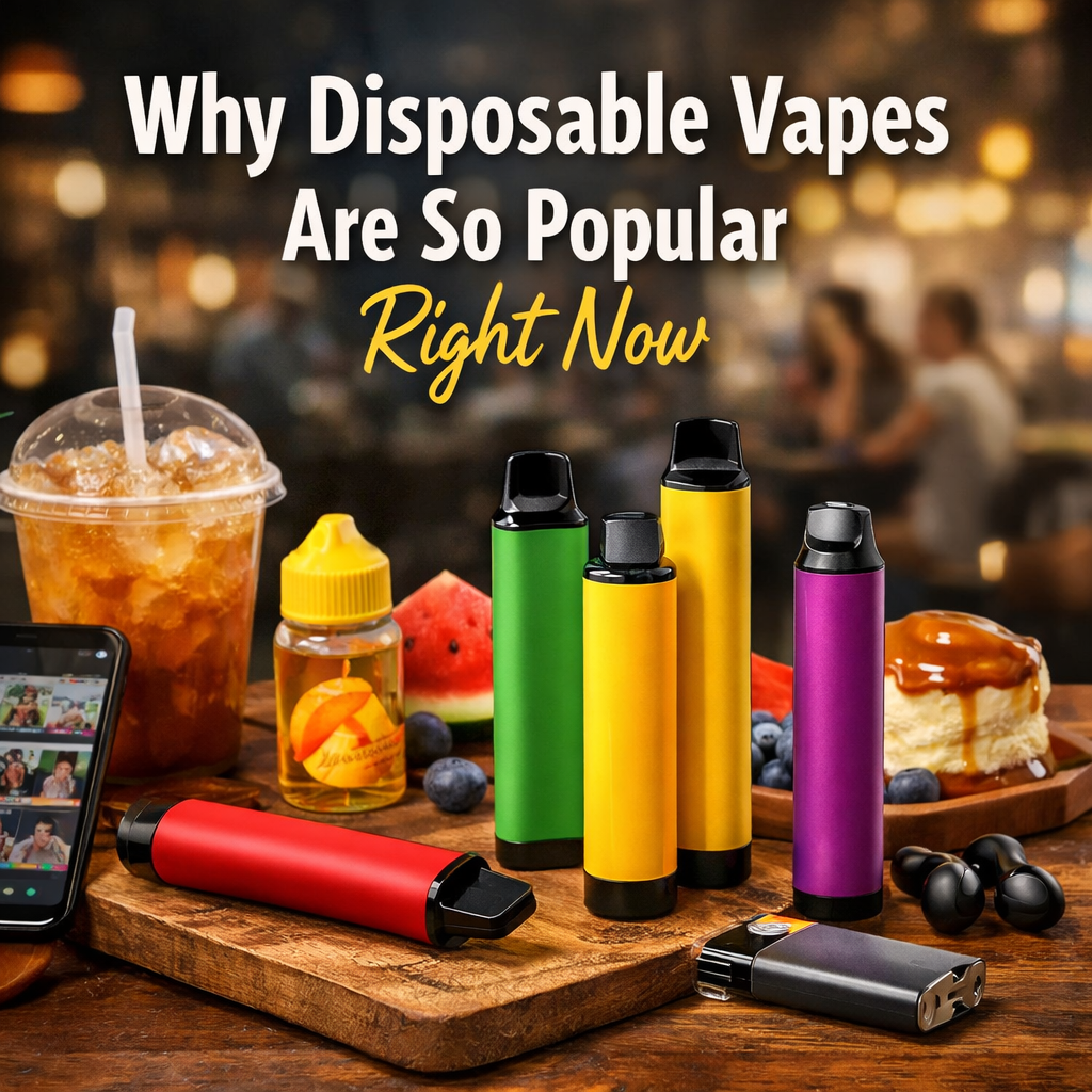 Why Disposable Vapes Are So Popular Right Now