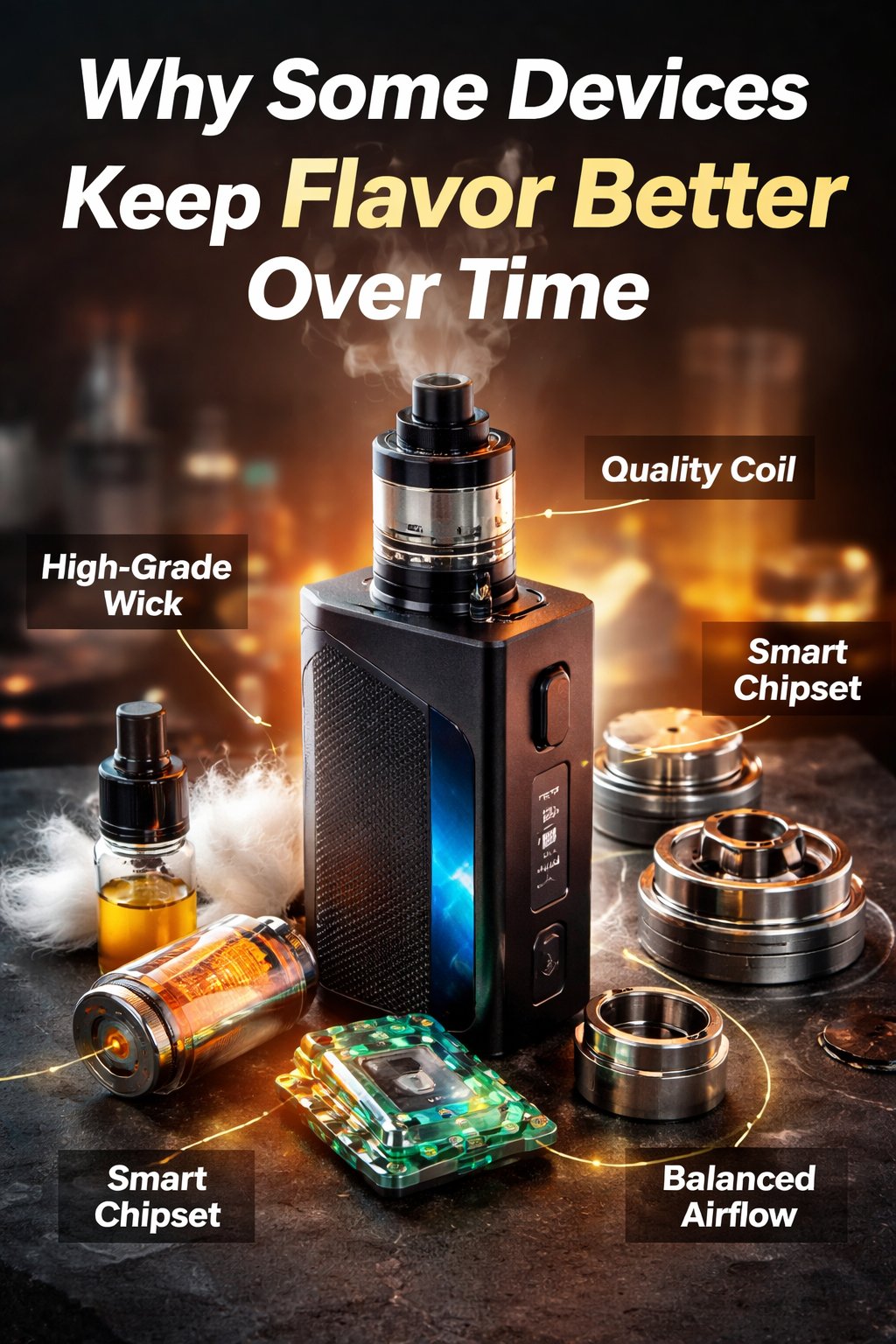 Why Some Devices Maintain Flavor Better Over Time