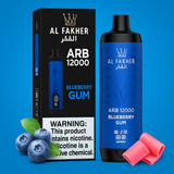 Al Fakher ARB 12000 Blueberry Gum flavored disposable vape