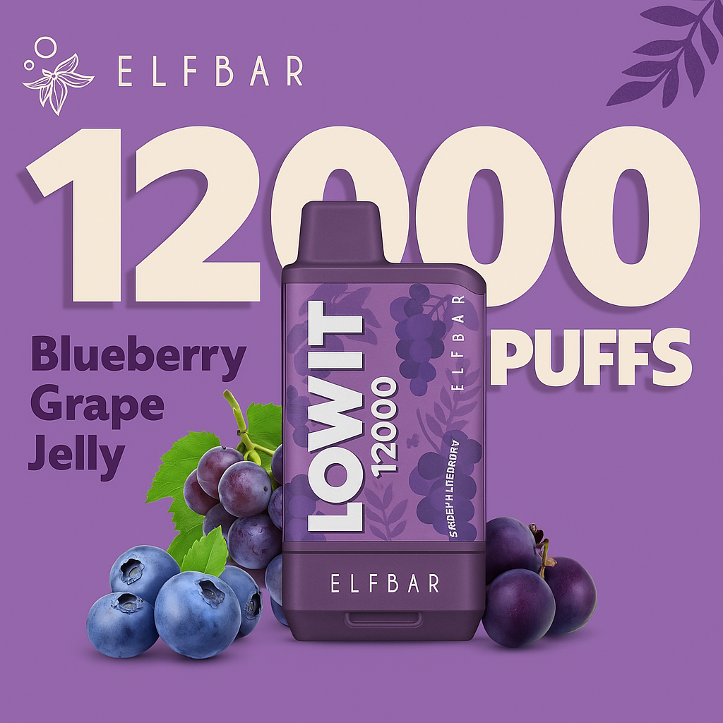 ELFBAR LOWIT 12000 Puffs Vape | Rechargeable Prefilled Pod vapeorder.in ELFBAR LOWIT 12000 Puffs Vape | Rechargeable Prefilled Pod vapeorder.in