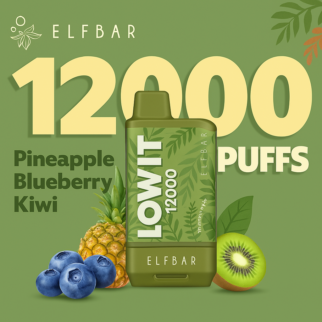 ELFBAR LOWIT 12000 Puffs Vape | Rechargeable Prefilled Pod vapeorder.in ELFBAR LOWIT 12000 Puffs Vape | Rechargeable Prefilled Pod vapeorder.in