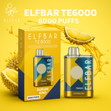 ElfBar TE6000 6000 puffs disposable vape Durian King