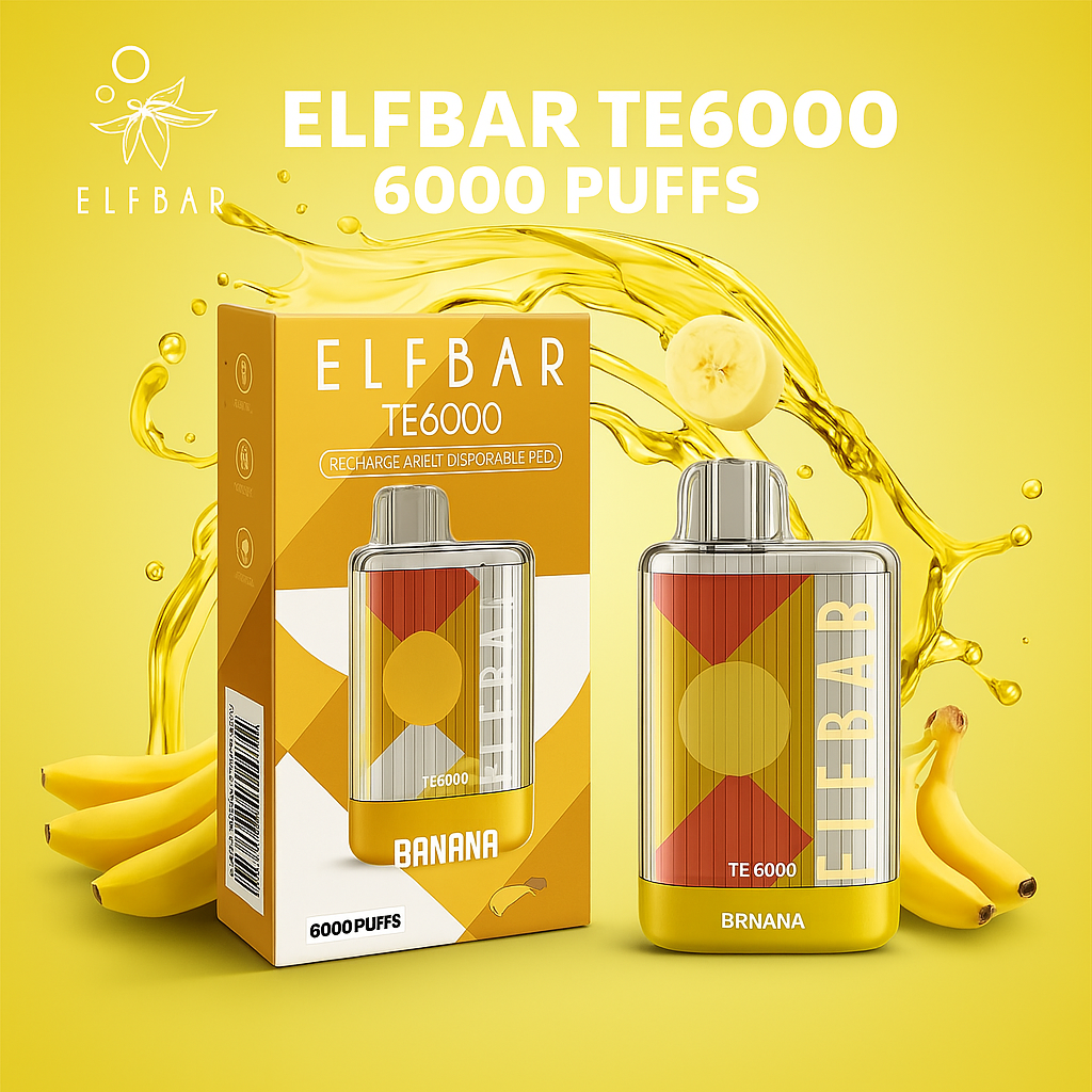 ElfBar TE6000 Rechargeable Disposable Vape | 6000 Puffs vapeorder.in ElfBar TE6000 Rechargeable Disposable Vape | 6000 Puffs vapeorder.in