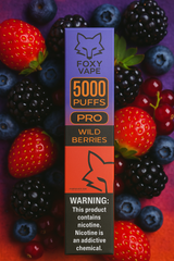 Foxy Pro 5000 Wild Berries disposable vape