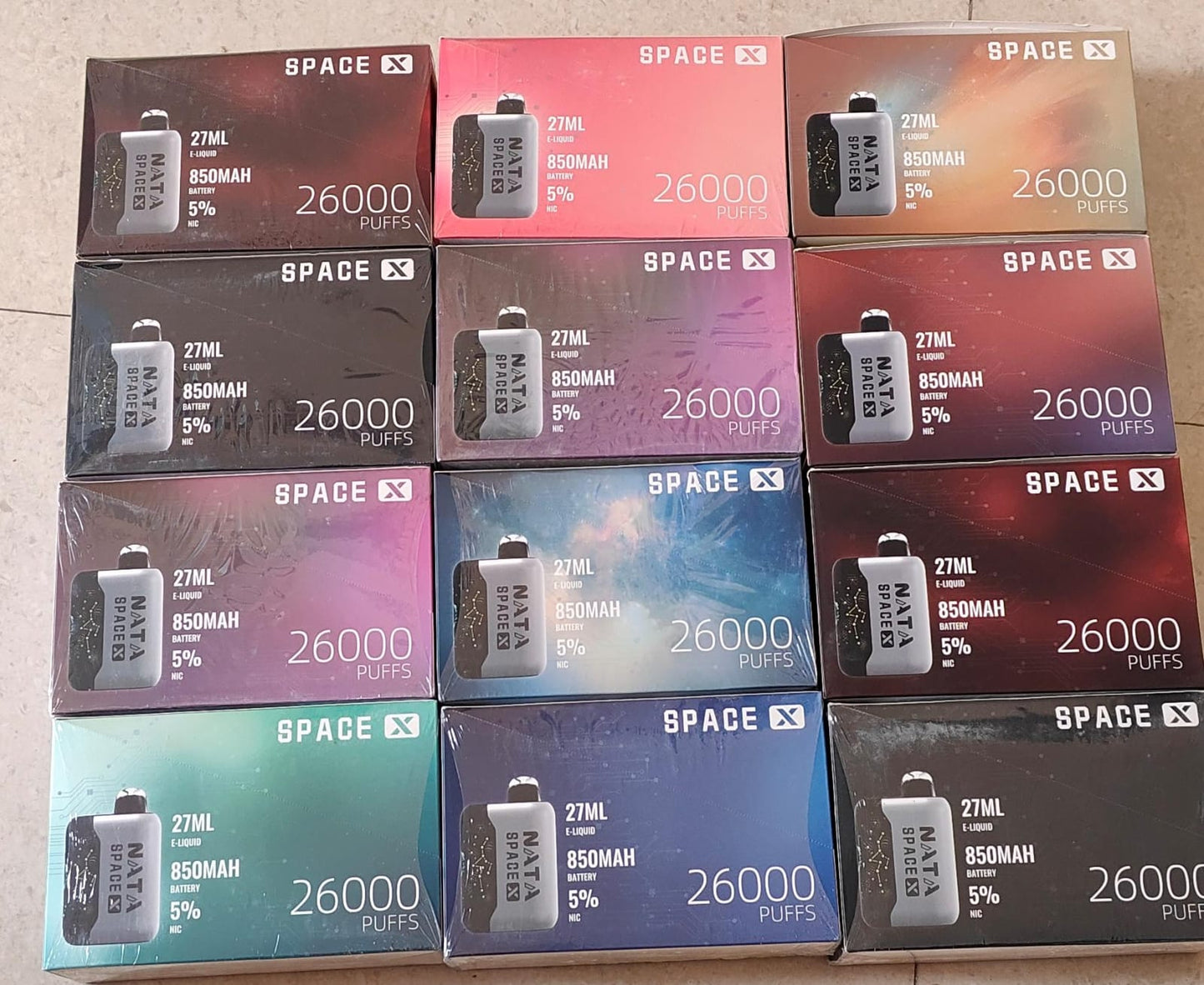 NATA SPACE-X 26000 premium disposable vaping device