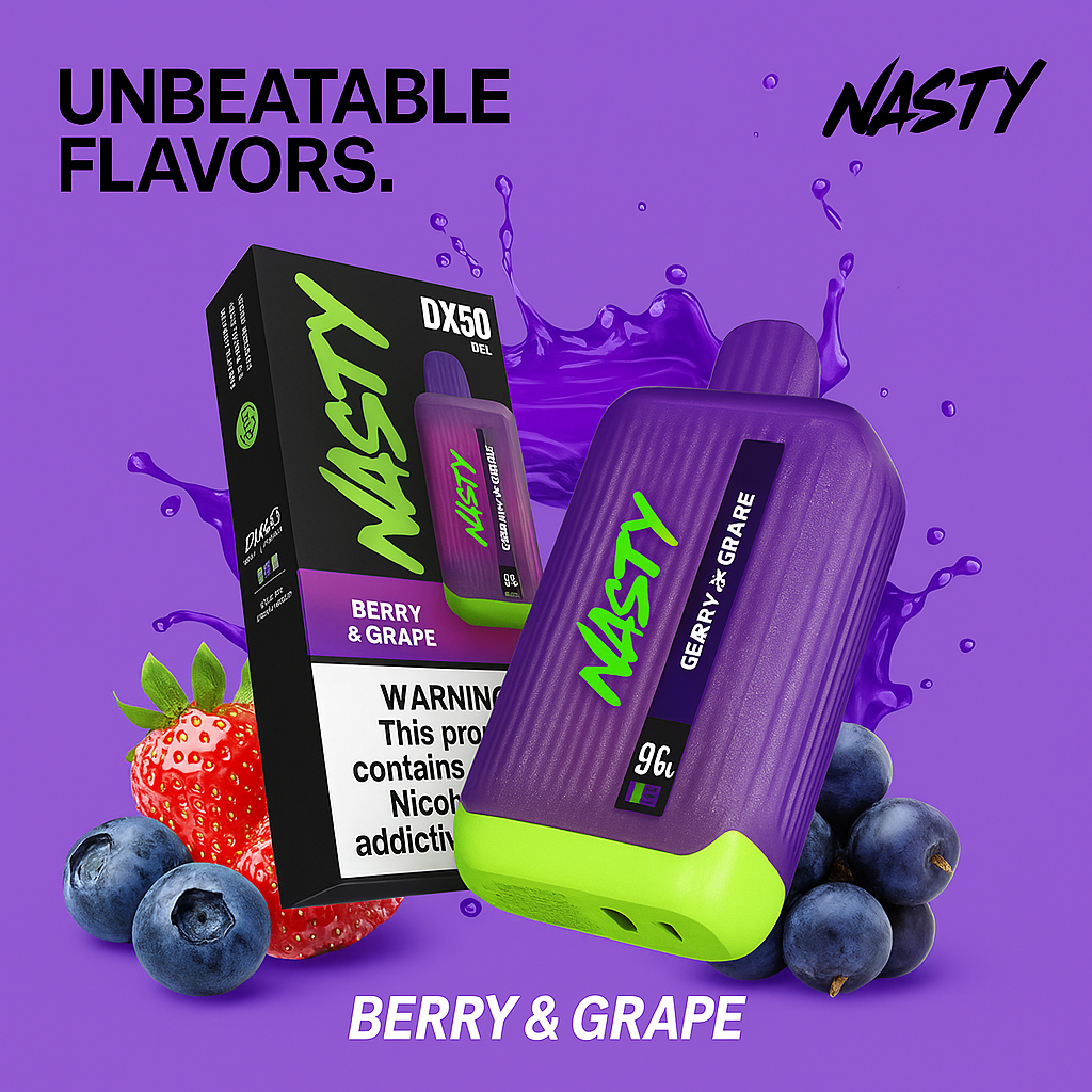 Nasty Bar 8500 Puffs Vape | Rechargeable Mesh Coil  vapeorder.in