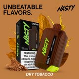 Nasty Bar 8500 Dry Tobacco puff disposable vape product image