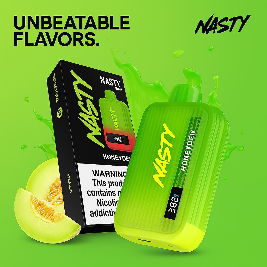 Nasty Bar 8500 Honey Dew disposable vape device