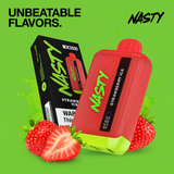 Nasty Bar 8500 Strawberry Ice puff disposable vape product image