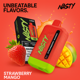 Nasty Bar 8500 Strawberry mango puff disposable vape product image